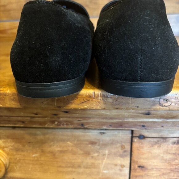 New Asos Black Velvet Loafers - Picture 5 of 6